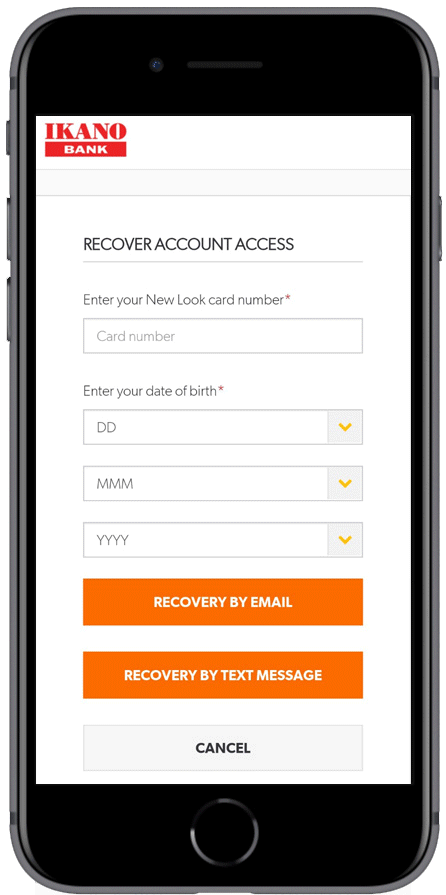 recover access to your account