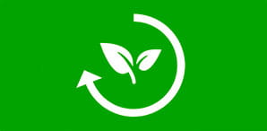 green recycle icon